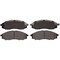 Advics 04-03 Nis Tk Frontr/04-00 Nis Tk Xterra Disc Brake Pad, Ad0830 AD0830 - alternate 1